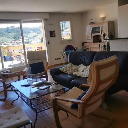 아파트 Les Rocades De Collioure 3 Chambres Avec Garage Et Terrasse *
