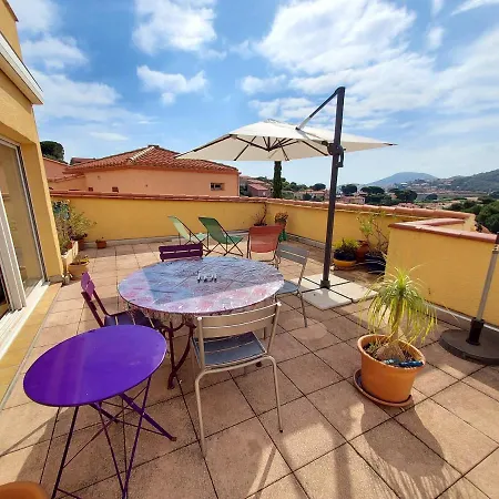 Les Rocades De Collioure 3 Chambres Avec Garage Et Terrasse 아파트 *
